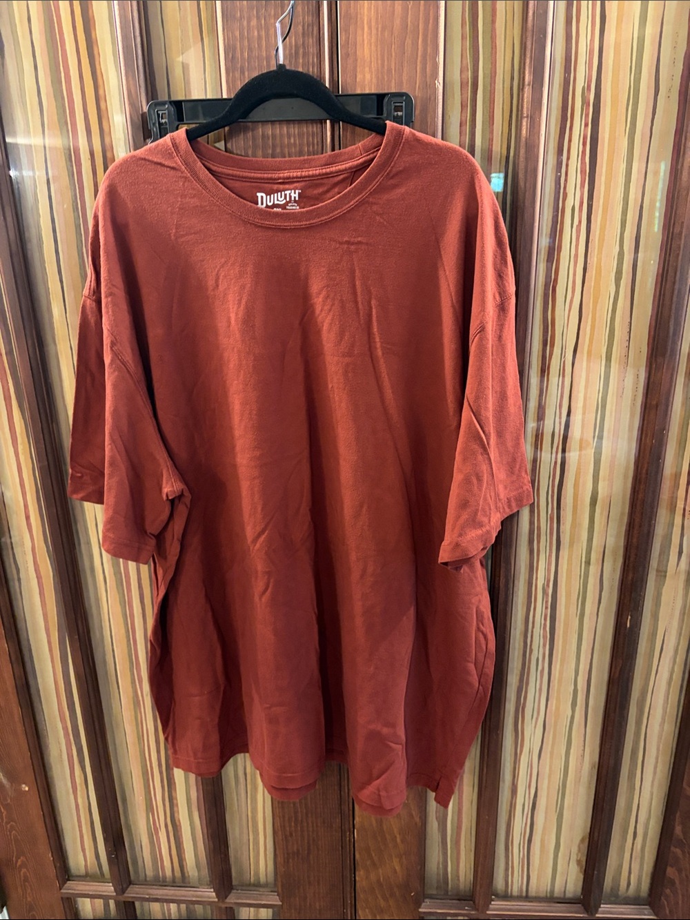 Duluth Trading Co Women's Rust Short Sleeve Crew Tee